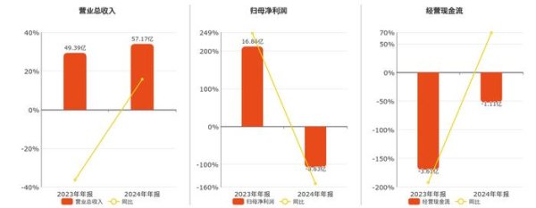 配资平台股票行情 西宁特钢(600117.SH)2024年净利润为-8.63亿元，同比由盈转亏